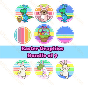 Easter graphic 9 pack